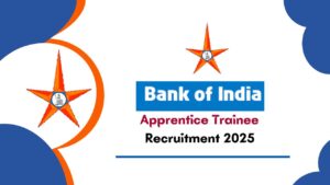 Bank of india Apprentice