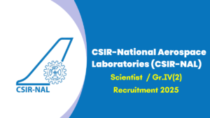 CSIR NAL Scientist Recruitment