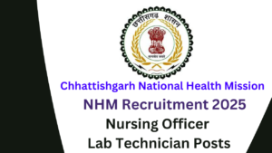 Chhattisgarh NHM Recruitment