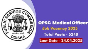 OPSC Medical Officer Vacancy