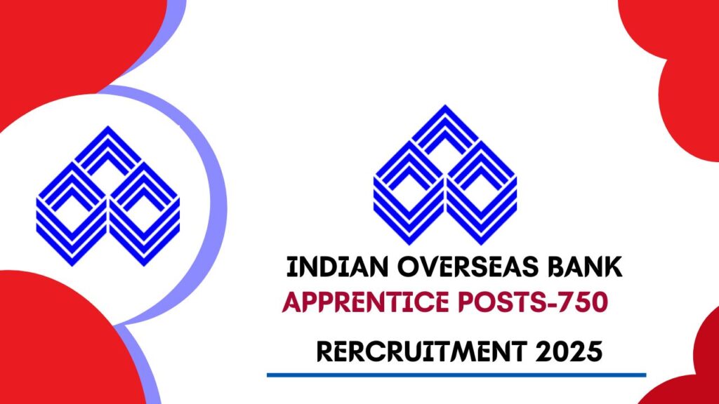 Indian Overseas Bank Apprentice Recruitment 2025