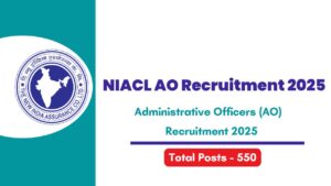 NIACL AO Recruitment 2025