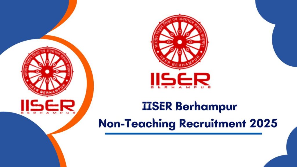 IISER Berhampur Non Teaching Recruitment