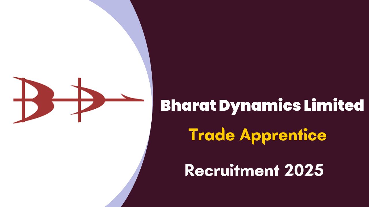 BDL Trade Apprentice Recruitment 2025: Apply Online for 156 ITI Vacancies
