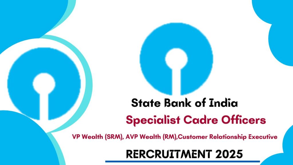 SBI Specialist Officer Recruitment